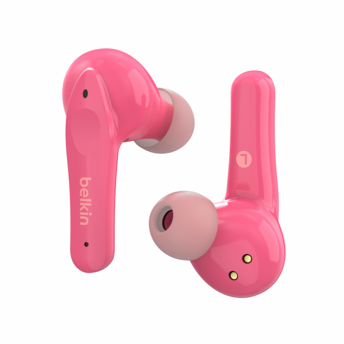 Belkin SOUNDFORM Nano True Wireless Earbuds for Kids - Pink [2]
