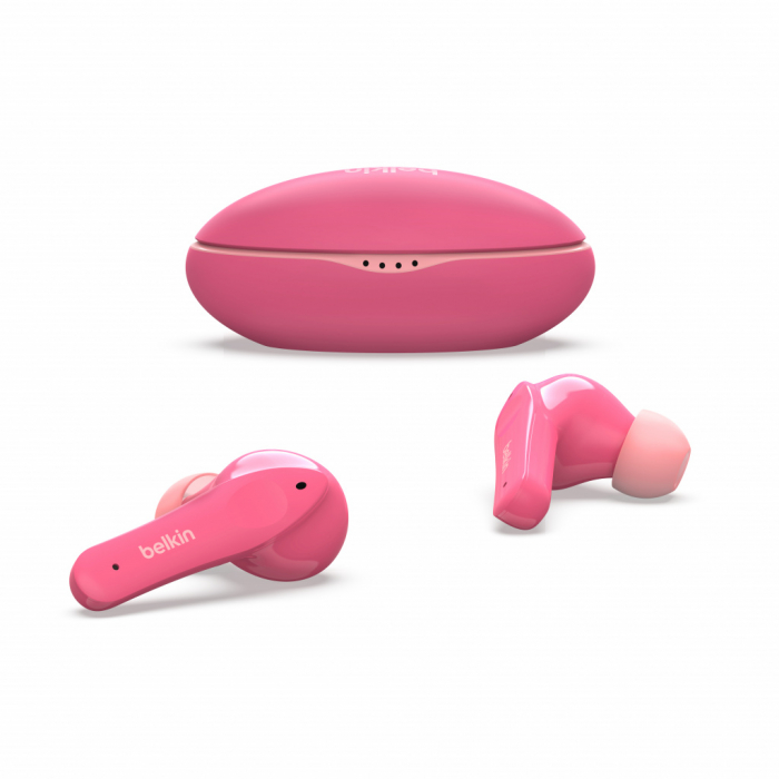 Belkin SOUNDFORM Nano True Wireless Earbuds for Kids - Pink [3]