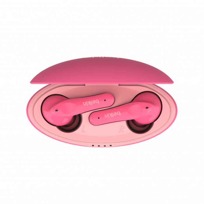 Belkin SOUNDFORM Nano True Wireless Earbuds for Kids - Pink [4]