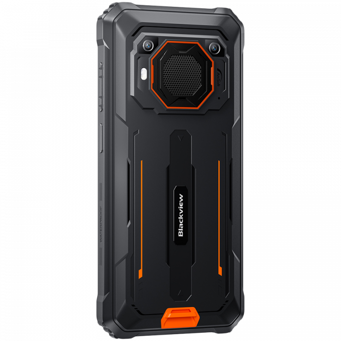 Blackview BV6200Pro 6.56" HD+ Helip P35 (Octacore 2.3Ghz) 6GB+128GB DS TF Card (1Tb Max) CAM 8+13+0.3MP 13000mAh IP68&IPK69 MIL-SPEC 810H 18W Reverse Charging Android 13 Orange [4]