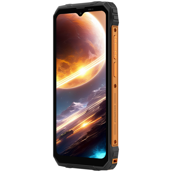 Blackview FORT1 LTE 6.56-inch HD+ 1612x720 90Hz 6+256GB Unisoc T615 Octa-Core 1.8GHz 8MP Front 16+2MP Rear NFC MIL-STD-810H 10000mAh Fingerprint Android 15 Orange [3]