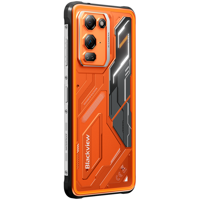 Blackview FORT200 LTE 6.78-inch FHD+ 2460x1080 120Hz 6+256GB MT Helio G100 Octa-Core 2.2GHz 50MP Front 108MP+13MP Rear NFC Night Vision cam+IR light MIL-STD-810H 5000mAh Wireless charging Fingerprint  [7]