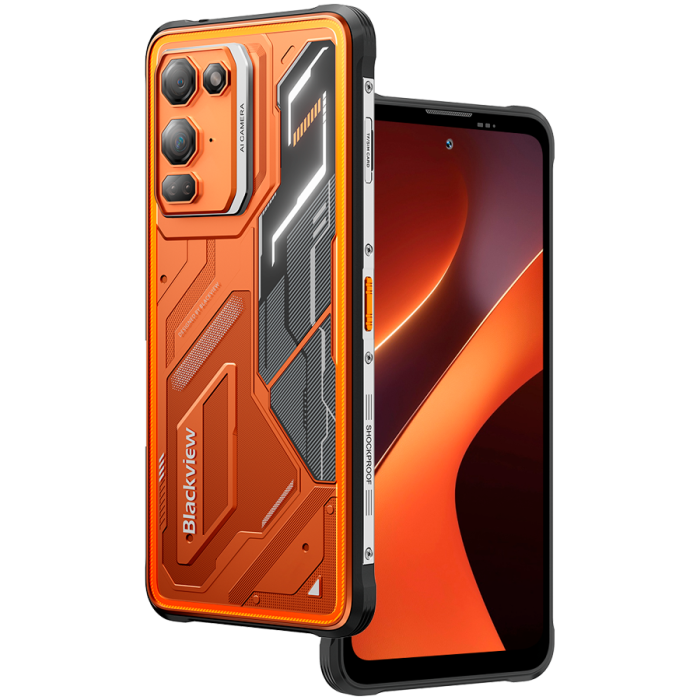 Blackview FORT200 LTE 6.78-inch FHD+ 2460x1080 120Hz 6+256GB MT Helio G100 Octa-Core 2.2GHz 50MP Front 108MP+13MP Rear NFC Night Vision cam+IR light MIL-STD-810H 5000mAh Wireless charging Fingerprint  [2]