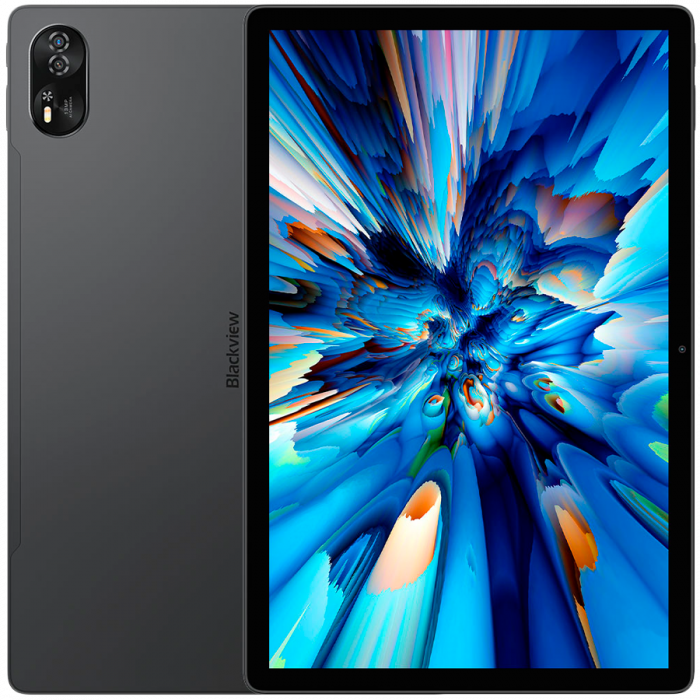 Blackview MEGA 8 LTE 13inch FHD+IPS 1200x1920 90Hz 12GB+256GB Unisoc T620 Octa-core 2.2GHz Cam Front 13MP Rear 50MP 11000mAh NO Charging Netflix HD TUV Rheiland AI Android 15 Space Gray [1]