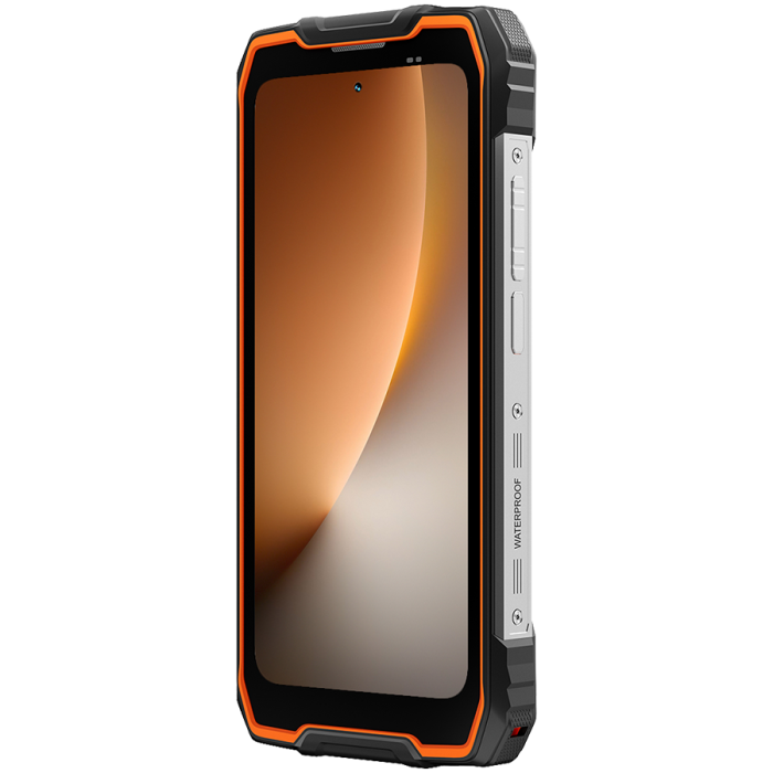 Blackview ROCK 2 5G 6.67-inch HD+ 1640x720 120Hz 12+256GB Unosoc T8100 Octa-Core 2.2GHz 13MP Front 16MP Rear NFC FG MIL-STD-810H 15000mAh Fingerprint Android 16 Orange [4]