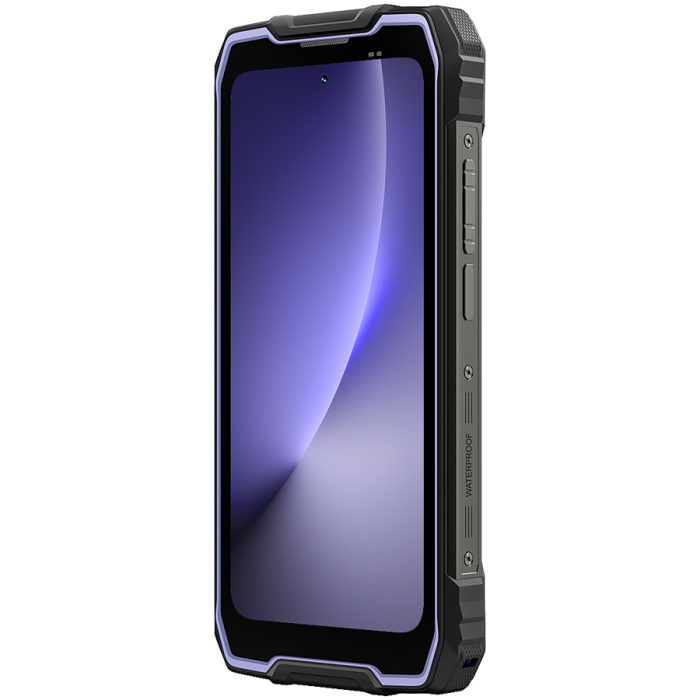 Blackview ROCK 2 5G 6.67-inch HD+ 1640x720 120Hz 12+256GB Unosoc T8100 Octa-Core 2.2GHz 13MP Front 16MP Rear NFC FG MIL-STD-810H 15000mAh Fingerprint Android 16 Purple [4]