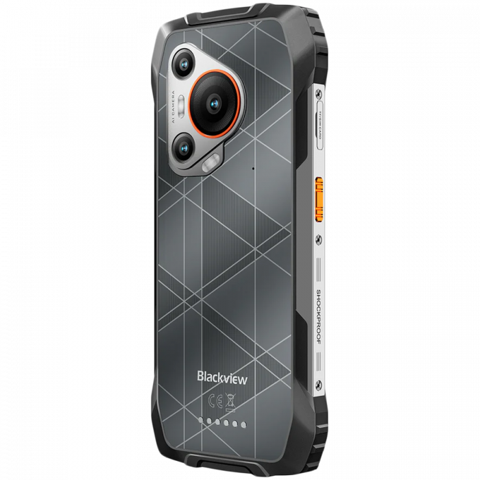 Blackview Rugged BL7000 Dual 5G 6.78" FHD+IPS 1080x2460 8Gb+256Gb MT6835V Octa-core 2.4GHz Camera Front 32MP Rear 50+20MP Night Vision NFC Glove Mode AI 7500mAh NO Carger Android 15 Orange [4]