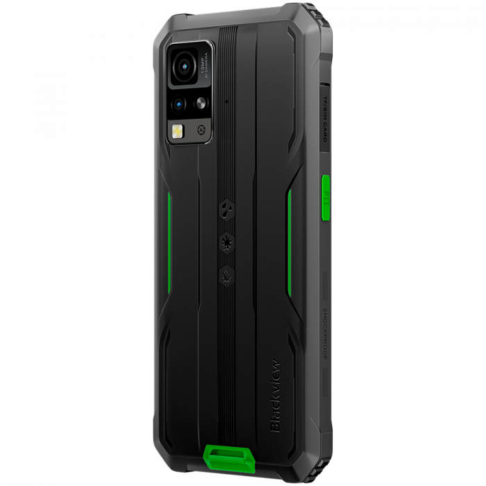 Blackview Rugged BV4800Pro LTE 6.56" HD+IPS 720x1612 60Hz GORILLA GLASS 5 T606 Octa-core 1.6GHz 4GB/128GB CAM Front 8MP Rear 16MP+2MP 5180mAh Android 15 5180mAh NO Charger Green [6]