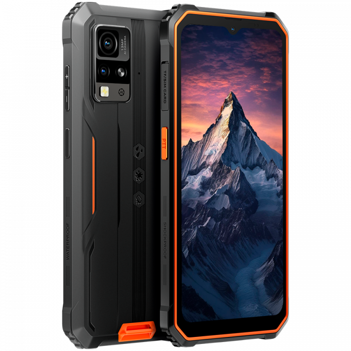 Blackview Rugged BV4800Pro LTE 6.56" HD+IPS 720x1612 60Hz GORILLA GLASS 5 T606 Octa-core 1.6GHz 4GB/128GB CAM Front 8MP Rear 16MP+2MP 5180mAh Android 15 5180mAh NO Charger Orange [3]