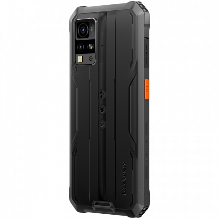 Blackview Rugged BV4800SE LTE 6.56" HD+IPS 720x1612 90Hz 4Gb+64Gb UMS9320E Octa-Core 1.8GHz CAM Front 8MP Rear 16MP+2MP NFC 5100mAh NO Charger Android 15 Black [7]
