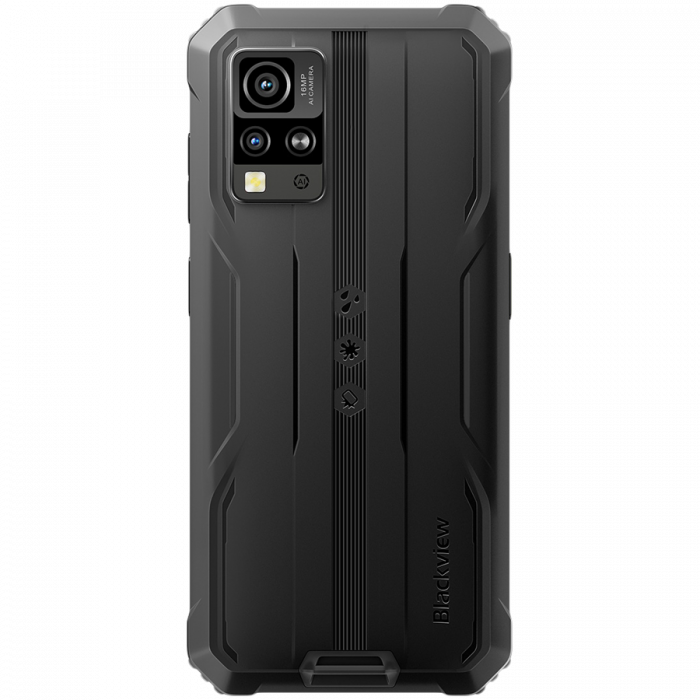 Blackview Rugged BV4800SE LTE 6.56" HD+IPS 720x1612 90Hz 4Gb+64Gb UMS9320E Octa-Core 1.8GHz CAM Front 8MP Rear 16MP+2MP NFC 5100mAh NO Charger Android 15 Black [5]
