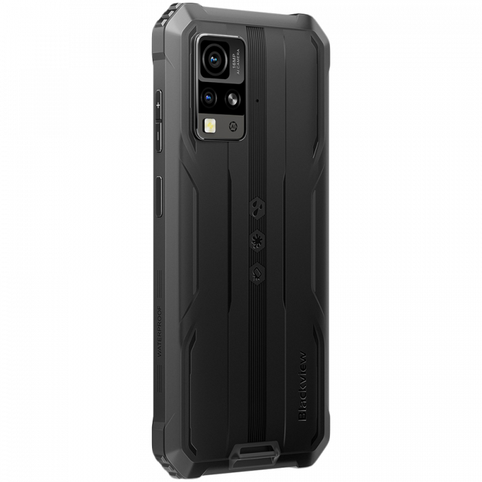 Blackview Rugged BV4800SE LTE 6.56" HD+IPS 720x1612 90Hz 4Gb+64Gb UMS9320E Octa-Core 1.8GHz CAM Front 8MP Rear 16MP+2MP NFC 5100mAh NO Charger Android 15 Black [6]