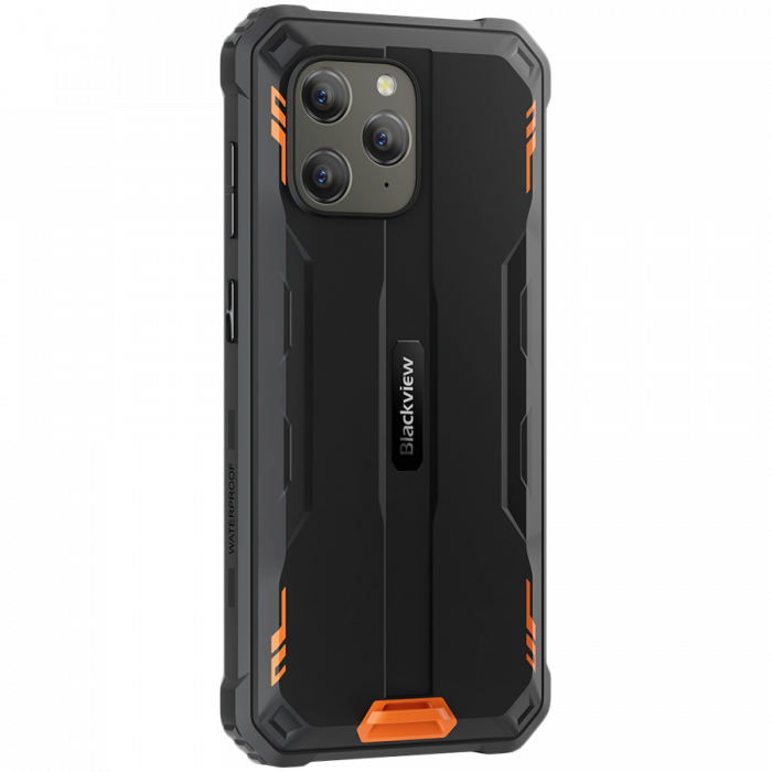 Blackview Rugged BV5300 PLUS, 6.10 HD+IPS 720x1560, 8GB/128GB, MT8788V CAZA Octa-core 2.0GHz, Front 5MP/Rear 13MP, NFC, LTE, 6580mAh, Android 13, Orange [5]