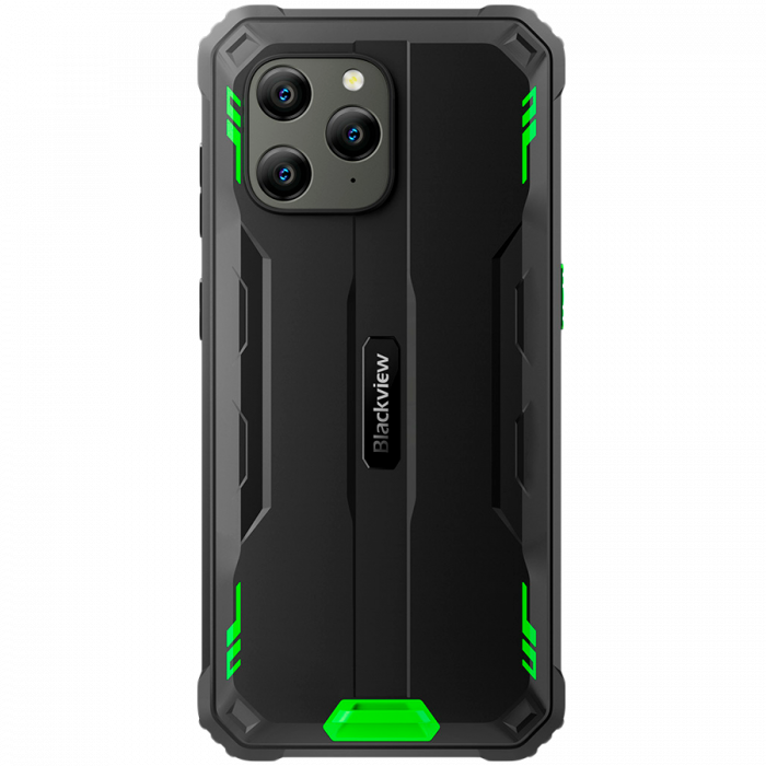 Blackview Rugged BV5300 PLUS LTE 6.10" HD+IPS 720x1560 MT8788V CAZA Octa-core 2.0GHz 8GB/128GB CAM Front 5MP Rear 13MP NFC 6580mAh NO Charger Android 13 Green [4]