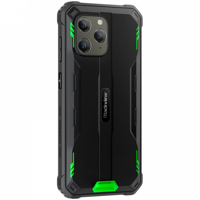 Blackview Rugged BV5300 PLUS LTE 6.10" HD+IPS 720x1560 MT8788V CAZA Octa-core 2.0GHz 8GB/128GB CAM Front 5MP Rear 13MP NFC 6580mAh NO Charger Android 13 Green [5]