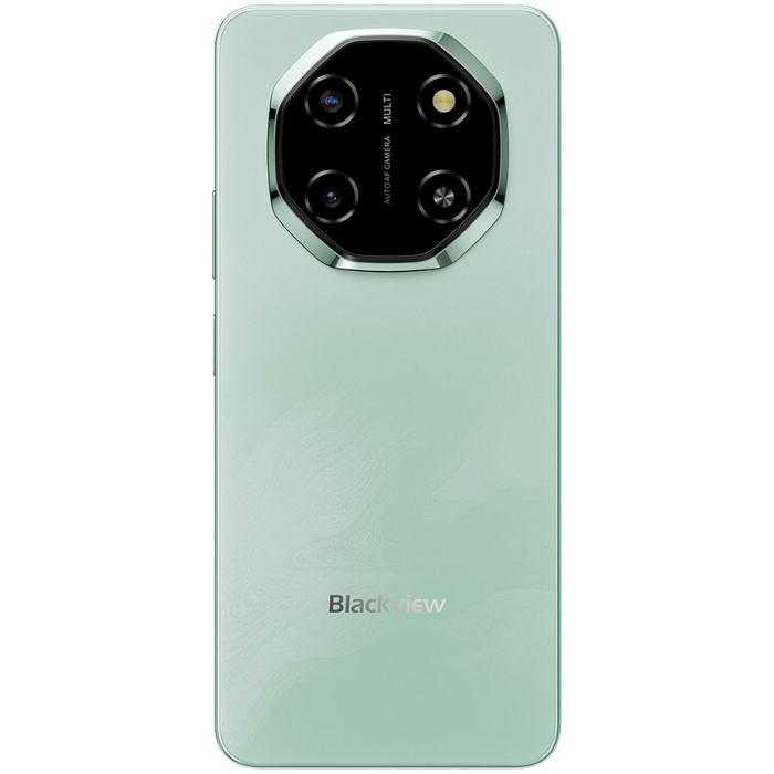 Blackview SHARK 6 5G 6.88inch FHD 1640x720 IPS LCD 120Hz 4+128GB Unisoc T8100 octa-core up to 2.2GHz Cam 13MP Front 8MP / 16+2MP Rear Battery 5000mAh Type-C Dual SIM SD card slots Android 15 Mint Gree [5]