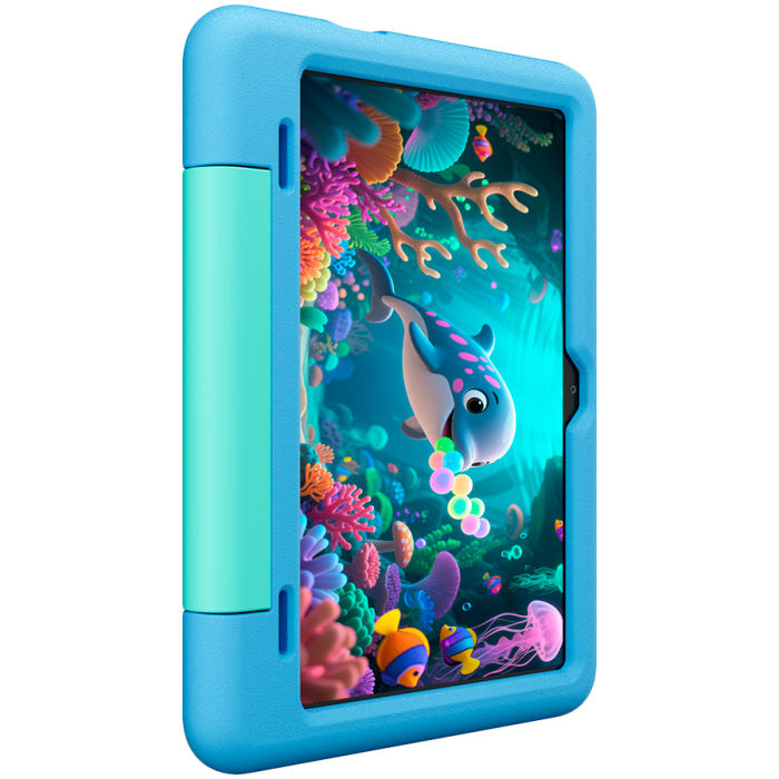 Blackview Tab 20 Kids WiFi 10.1-inch 800x1280 HD 60Hz Unisoc Tiger T310 2Hz 4GB + 64GB 6600mAh Cam 5MP/8MP WiFi5 Android 15 Bubble Blue [2]