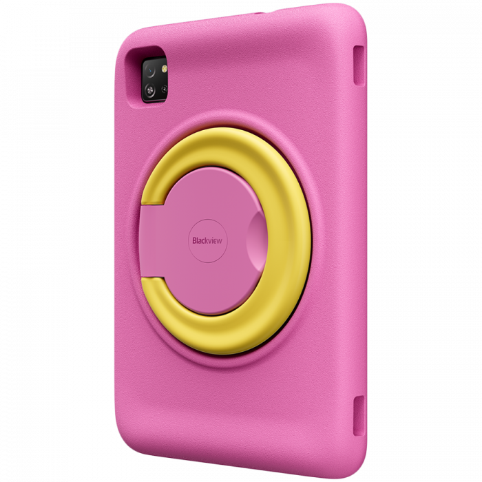 Blackview Tab 60 Pro Kids LTE 10.1-inch HD+ 800x1280 IPS 60Hz 4GB/128GB Octa-core T606 1.6GHz 5MP Front/8MP Back Camera Battery 7700mAh NO Carger USB Type-C Android 15 SD card slot Rose Pink [7]