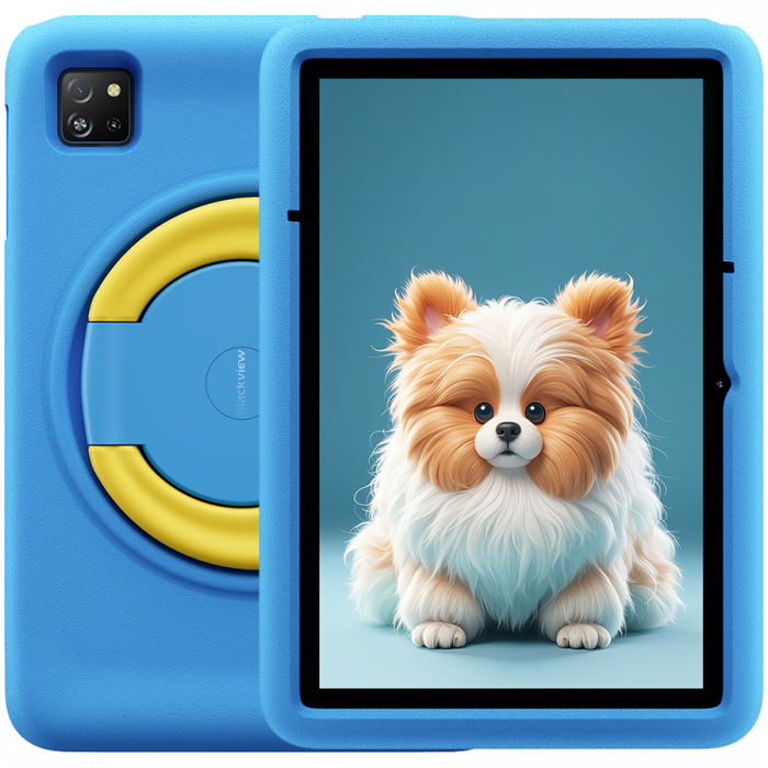Blackview Tab A6 Kids WiFi 10.1-inch HD+ IPS 800x1280 A523 Octa-core 1.8GHz 4GB/128GB 5100mAh NO Charger 5MP Front/8MP Rear camera Android 14 Ocean Blue [1]