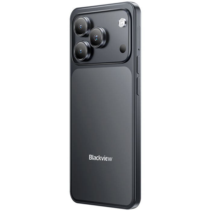 Blackview WAVE 7C LTE 6.56" LTE HD IPS 720x1612 90Hz 4+128GB T310 Quad-core 2.0GHz CAM 13MP/32MP 5000mAh Android 16 Face ID Protective case Phantom Black [5]