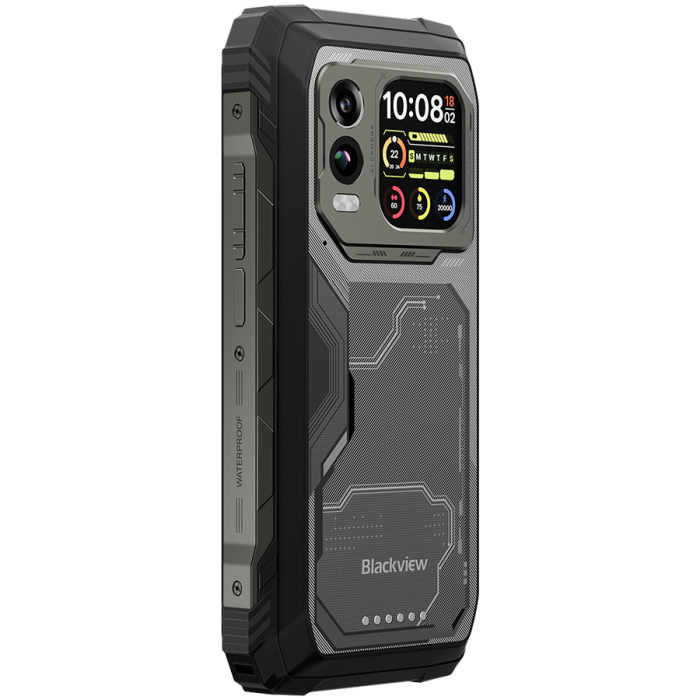 Blackview XPLORE 1 PRO Rugged Phone 5G 6.78 inch FHD 2.4k 2460x1080 120Hz + 2.01 inch 296x240 12/256Gb MT 7050 Octa-Core 2.4GHz 50MP Front 64+20MP Rear Cam Termal Imaging+Night Vision NFC 20000mAh MIL [7]