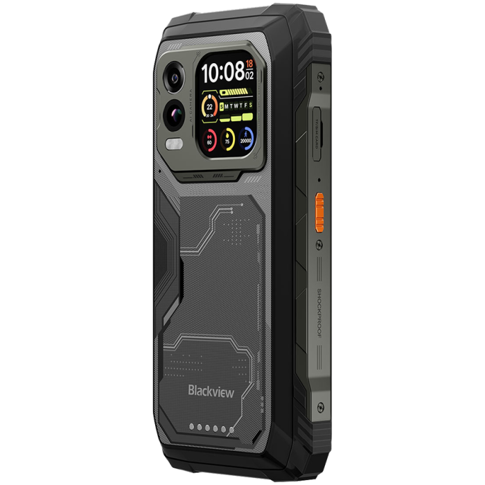 Blackview XPLORE 1 PRO Rugged Phone 5G 6.78 inch FHD 2.4k 2460x1080 120Hz + 2.01 inch 296x240 12/256Gb MT 7050 Octa-Core 2.4GHz 50MP Front 64+20MP Rear Cam Termal Imaging+Night Vision NFC 20000mAh MIL [6]