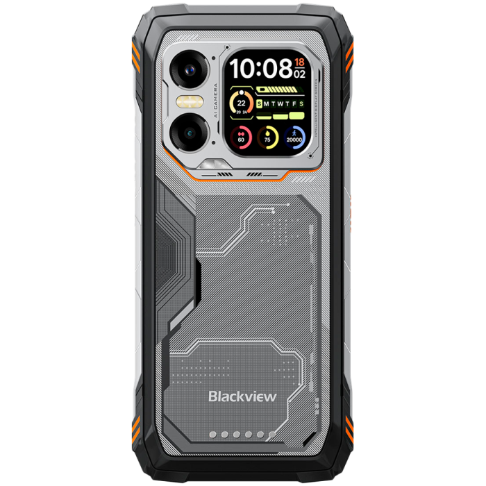 Blackview XPLORE 1X Rugged Phone 5G 6.78 inch FHD 2460x1080 120Hz + 2.01 inch 296x240 12/256Gb MT 7050 Octa-Core 2.4GHz 50MP Front 108+20MP Rear Cam Night vision WiFi6 NFC 10000mAh MIL-STD-810H Androi [5]