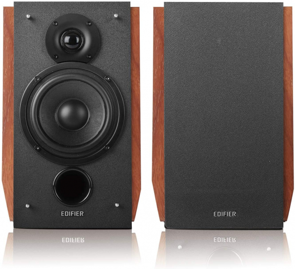 BOXE EDIFIER 2.0, RMS:  66W (2 x 15W, 2 x 18W), bluetooth telecomanda wireless, volum, bass, treble,  dual RCA, sub-out, brown, "R1700BTS-BR"(include timbru verde 5 leu) [3]