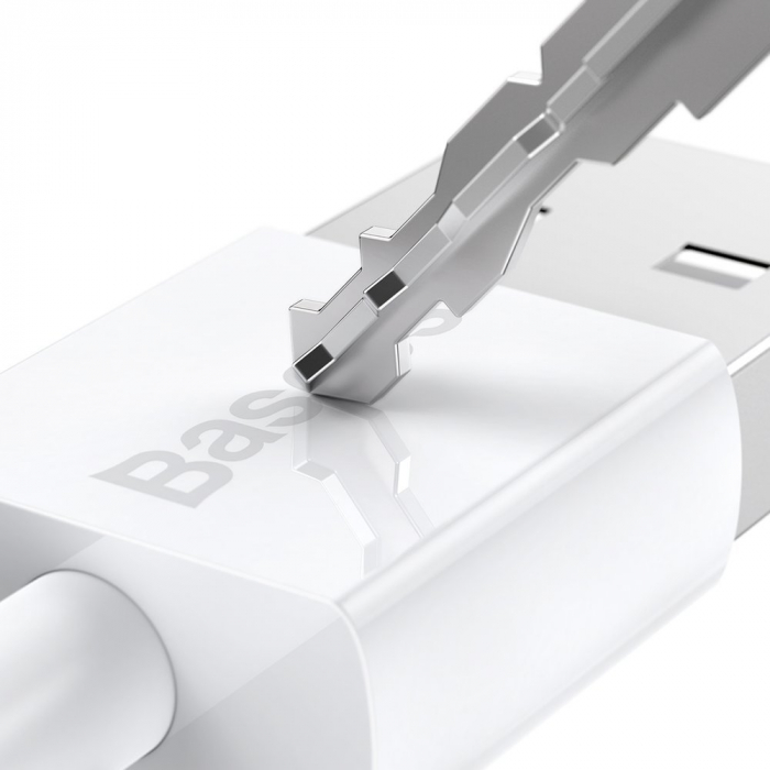 CABLU alimentare si date Baseus Superior, Fast Charging Data Cable pt. smartphone, USB la Micro-USB 2A, 1m, alb \\"CAMYS-01\\" (include TV 0.06 lei) [3]