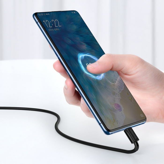 CABLU alimentare si date Baseus Superior, Fast Charging Data Cable pt. smartphone, USB la Micro-USB 2A, 2m, negru \\"CAMYS-01\\" [5]