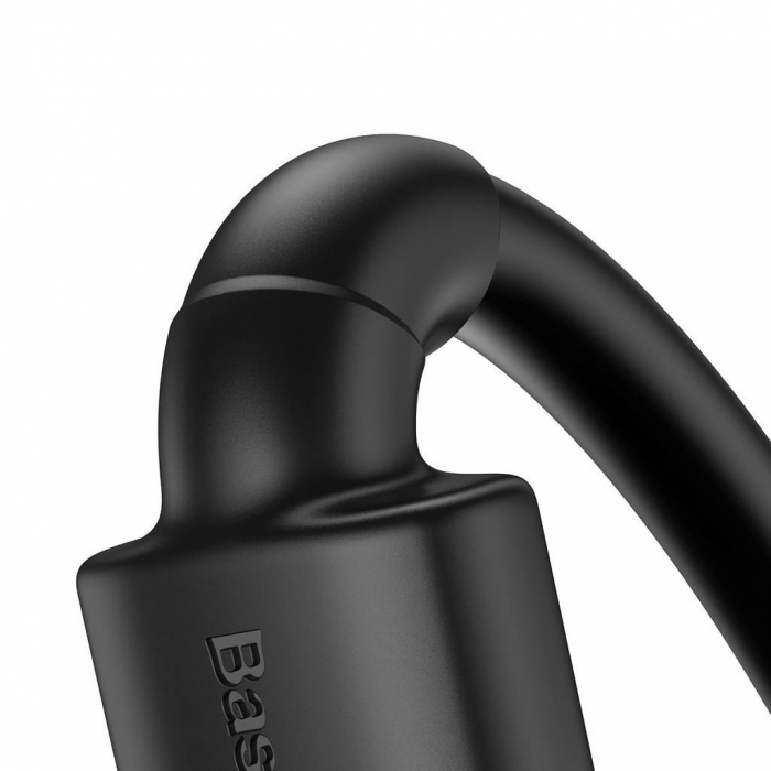 CABLU video Baseus Cafule, HDMI (T) la HDMI (T), rezolutie maxima 4K UHD (3840 x 2160) la 60 Hz, conectori auriti, 1m, negru \\"CADKLF-E01\\" [2]