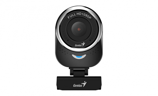 CAMERA WEB GENIUS  senzor 1080p Full-HD cu rezolutie video 1920x1080, QCam 6000, microfon, black "32200002407" (include timbru verde 0.1 lei) [3]