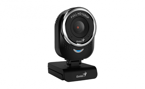CAMERA WEB GENIUS  senzor 1080p Full-HD cu rezolutie video 1920x1080, QCam 6000, microfon, black "32200002407" (include timbru verde 0.1 lei) [2]
