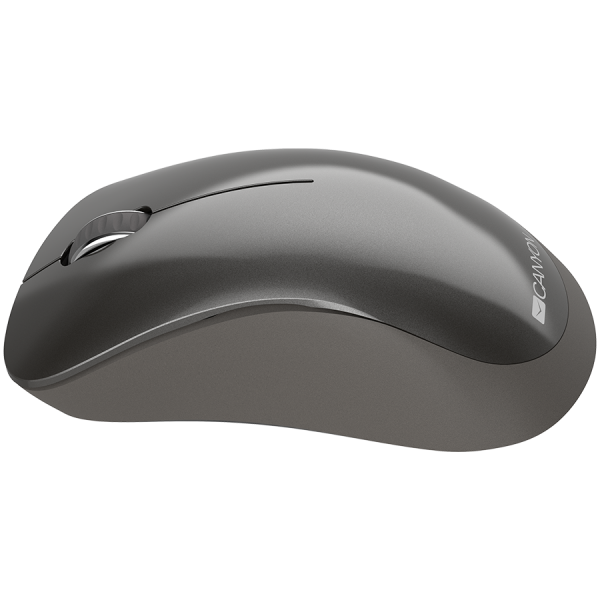 Canyon  2.4 GHz  Wireless mouse ,with 3 buttons, DPI 1200, Battery:AAA*2pcs,Dark Gray ,67*109*38mm,0.063kg [4]