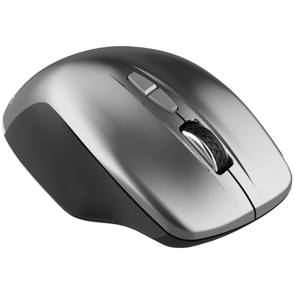 Canyon  2.4 GHz  Wireless mouse ,with 7 buttons, DPI 800/1200/1600, Battery:AAA*2pcs  ,Dark gray72*117*41mm 0.075kg [3]
