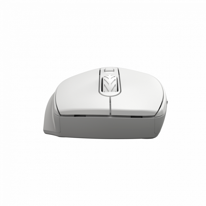Canyon 6 buttons wireless 2.4Ghz mouse, MX8650A Sensor, DPI up to 1600,Injection case, 3 M life times left and right switches, 2xAAA battery, ABS material, Size: 105x71x40mm, Weight: 59g, white [4]