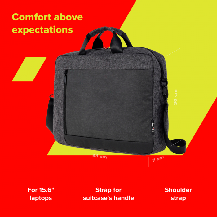 CANYON bag B-5 Business 15.6'' Grey [6]