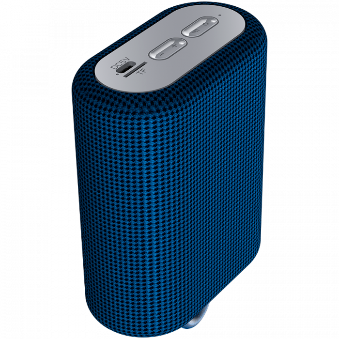 CANYON BSP-4, Bluetooth Speaker, BT V5.0, BLUETRUM AB5365A, TF card support, Type-C USB port, 1200mAh polymer battery, Blue, cable length 0.42m, 114*93*51mm, 0.29kg [3]