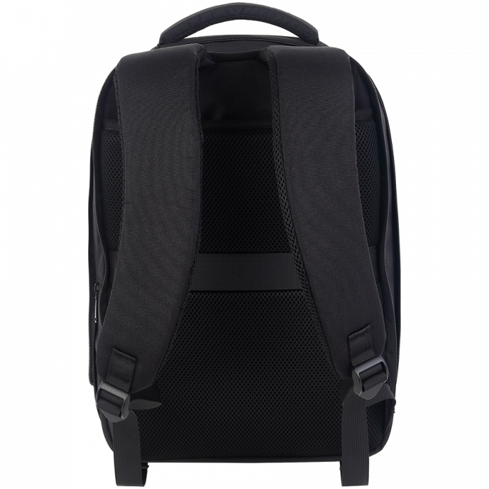 CANYON BPE-5, Laptop backpack for 15.6 inch, Product spec/size(mm): 400MM x300MM x 120MM(+60MM),Black, EXTERIOR materials:100% Polyester, Inner materials:100% Polyestermax weight (KGS): 12kg [3]
