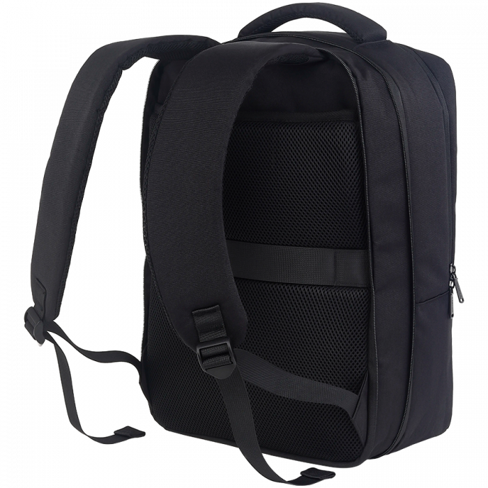 CANYON BPE-5, Laptop backpack for 15.6 inch, Product spec/size(mm): 400MM x300MM x 120MM(+60MM),Black, EXTERIOR materials:100% Polyester, Inner materials:100% Polyestermax weight (KGS): 12kg [4]