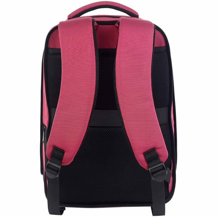 CANYON BPE-5, Laptop backpack for 15.6 inch, Product spec/size(mm): 400MM x300MM x 120MM(+60MM), Red, EXTERIOR materials:100% Polyester, Inner materials:100% Polyestermax weight (KGS): 12kgs [4]