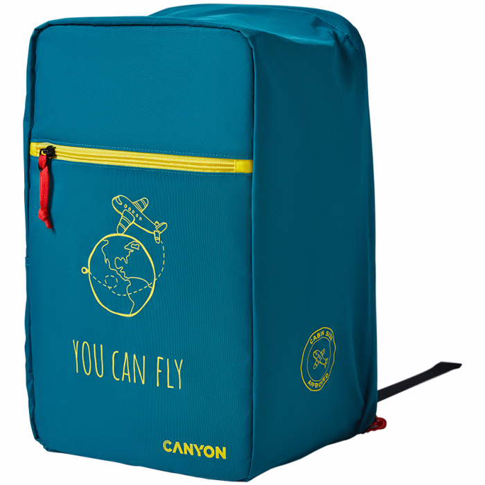 CANYON cabin size backpack for 15.6" laptop,polyester,dark green [3]