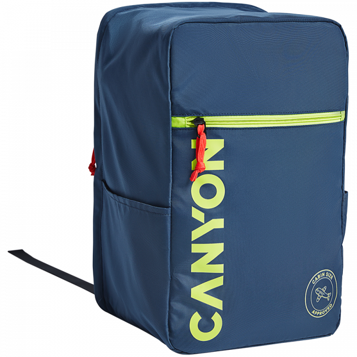 CANYON cabin size backpack for 15.6" laptop,polyester,navy [2]