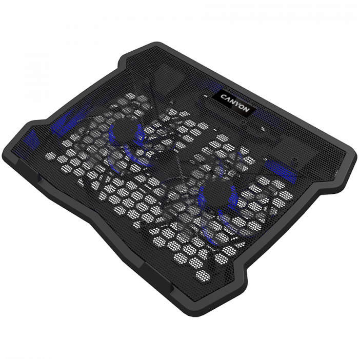 CANYON cooler NS03 3Fan 2USB LED Black [3]
