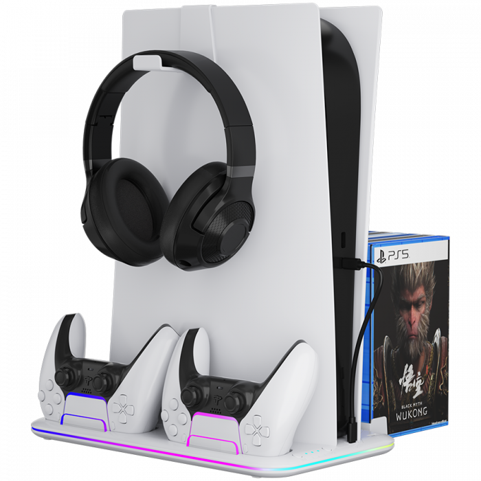 CANYON cooling stand CS-51 RGB PS5 Slim/DE Charge White [4]