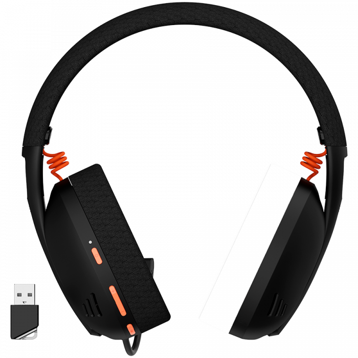 CANYON Ego GH-13, Gaming BT headset, +virtual 7.1 support in 2.4G mode, with chipset BK3288X, BT version 5.2, cable 1.8M, size: 198x184x79mm, Black [3]