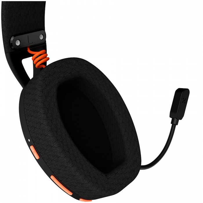 CANYON Ego GH-13, Gaming BT headset, +virtual 7.1 support in 2.4G mode, with chipset BK3288X, BT version 5.2, cable 1.8M, size: 198x184x79mm, Black [7]