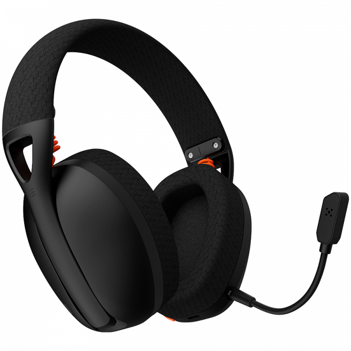 CANYON Ego GH-13, Gaming BT headset, +virtual 7.1 support in 2.4G mode, with chipset BK3288X, BT version 5.2, cable 1.8M, size: 198x184x79mm, Black [6]