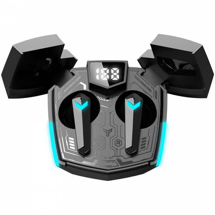 CANYON GTWS-2, Gaming True Wireless Headset, BT 5.3 stereo, 45ms low latency, 37.5 hours, USB-C, 0.046kg, black [2]