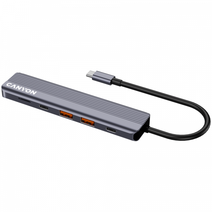 CANYON hub DS-17 6in1 4k USB-C Grey [5]